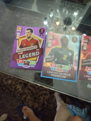 4 Cromos Mundial 2022 Especiales