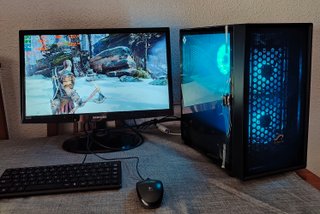 PC Gaming i3 RX5500XT 8GB 16GB RGB WiFi W11 PC-229