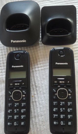 Panasonic KX-TG1612 Duo · 2 teléfonos inalámbricos