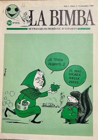 * Nº 1 de la revista esportiva LA BIMBA