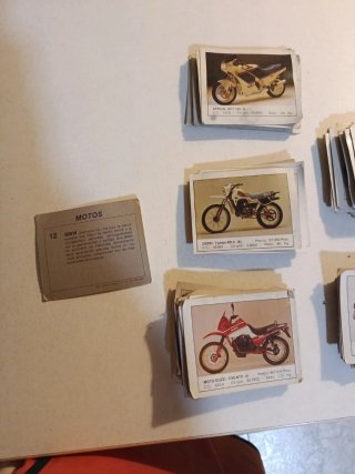 Cromos Motos Años 80 - Ediciones Unidas