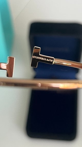 Brazalete Tiffany & Co. Dorado - NUEVO