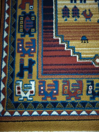 Alfombra Kilim Oriental Lana - Excelente estado