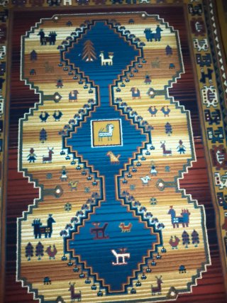 Alfombra Kilim Oriental Lana - Excelente estado