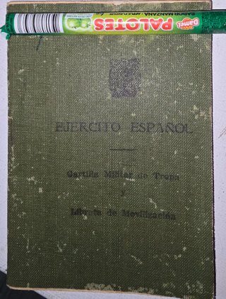 Cartilla Militar Ejercito Español