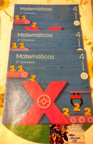 Libro matemáticas Santillana 4 ° primaria