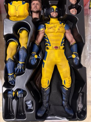 Figura Hot Toys Wolverine Deadpool Deluxe
