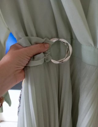 Vestido Zara verde talla única