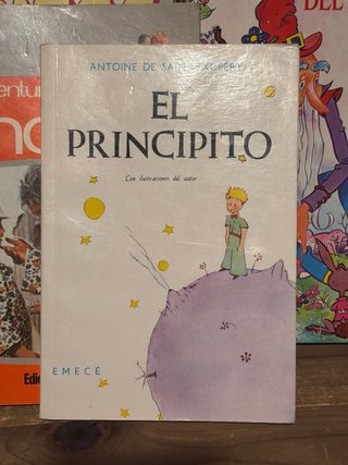 Lote 4 libros, principito Pinocho, cuentos