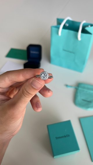 Anillo Tiffany & Co. Diamante - NUEVO