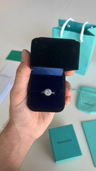 Anillo Tiffany & Co. Diamante - NUEVO