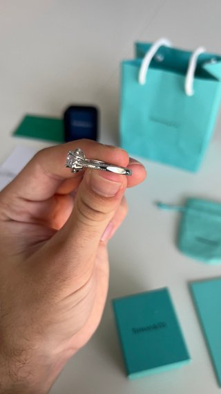Anillo Tiffany & Co. Diamante - NUEVO