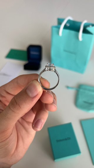 Anillo Tiffany & Co. Diamante - NUEVO