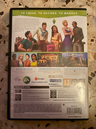 LOS SIMS 4 - PC/MAC - 2 DISCOS - SIN USAR
