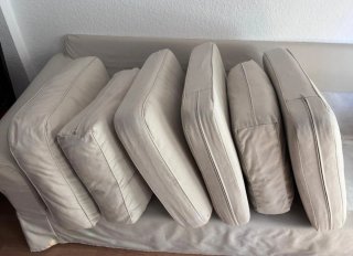 Sofá IKEA EKTORP 3 plazas beige