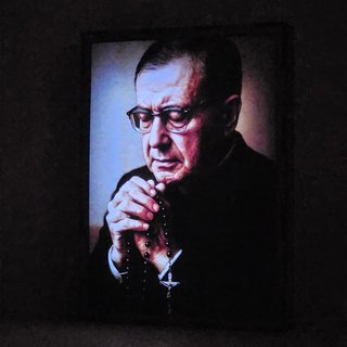 Lámpara LED San Josemaría Escrivá Doble Imagen