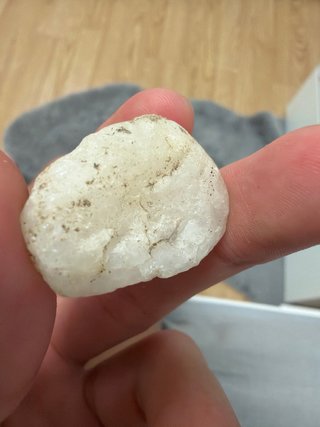 Piedra de cuarzo lechoso
