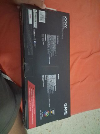 Teclado Gamer GAME KX522 TKL RGB