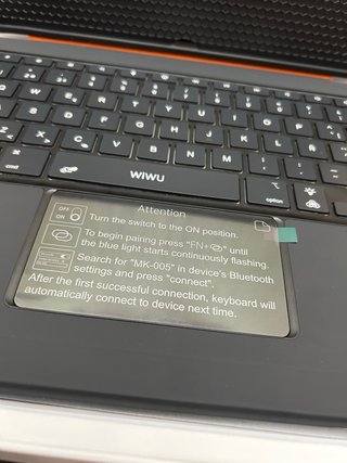 Funda+Teclado WIWU 3 en 1 para iPad Pro 13