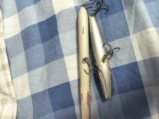 Lote 2 señuelos pesca superficie