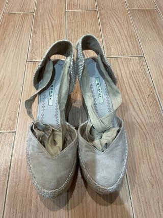 Zapatos CORINA Beige Plataforma