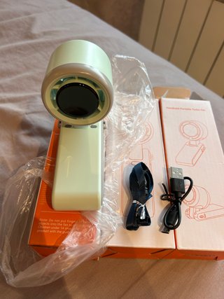 Ventilador Portátil Turbo Recargable