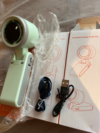 Ventilador Portátil Turbo Recargable