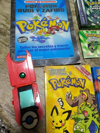Pokémon Esmeralda + Rojo Fuego GBA + Lote Pokemon