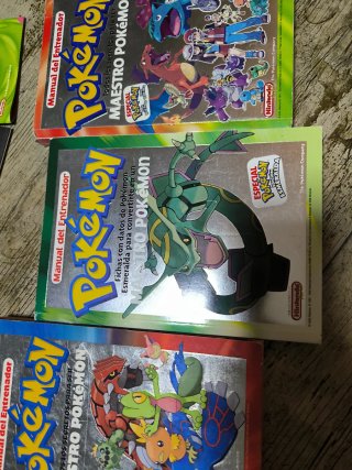 Pokémon Esmeralda + Rojo Fuego GBA + Lote Pokemon