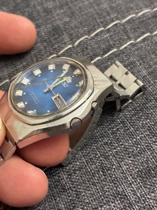 Reloj Orient Automático 21 Jewels Azul