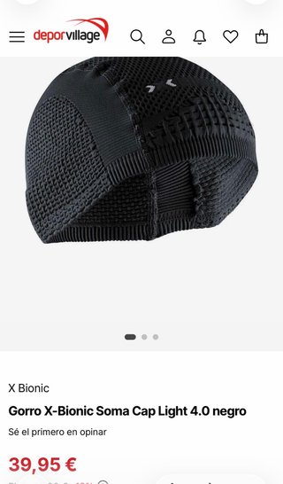 Gorro X-Bionic Soma Cap Light 4.0 Talla L/XL
