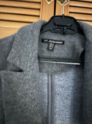 Abrigo Zara Gris
