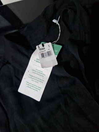 Vestido negro talla única