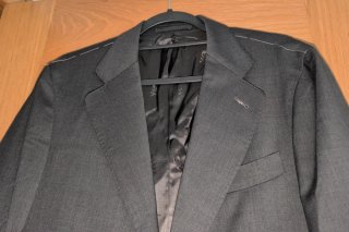 Traje Formal Hombre Gris Oscuro