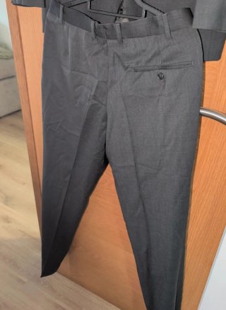 Traje Formal Hombre Gris Oscuro