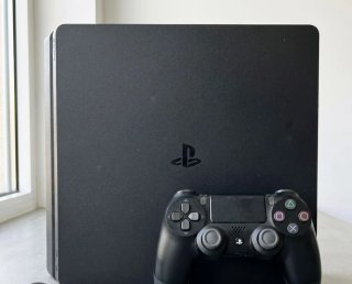 PS4 Slim 1TB + 1 Mando + 6 Juegos