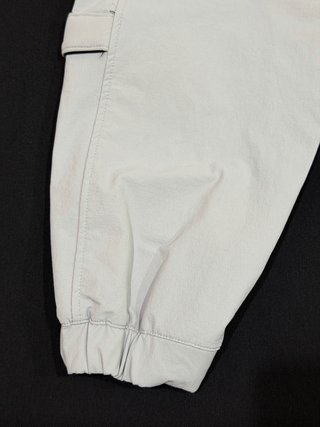 Pantalones Cargo Bershka Talla L Gris
