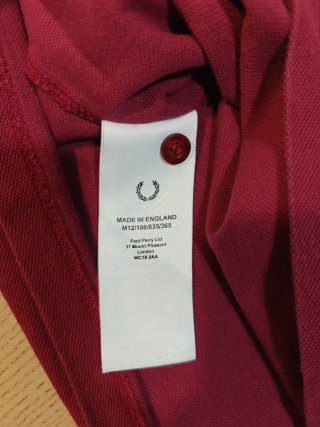 Polo Fred Perry Made in England - Talla S