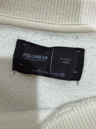 Sudadera Pull&Bear oversize S