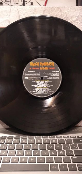 Iron Maiden LP A Real Dead One