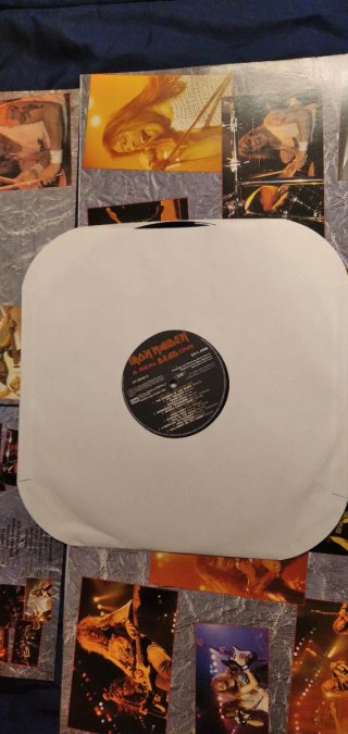 Iron Maiden LP A Real Dead One