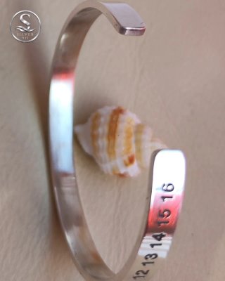 Pulsera Plata 925 con Números