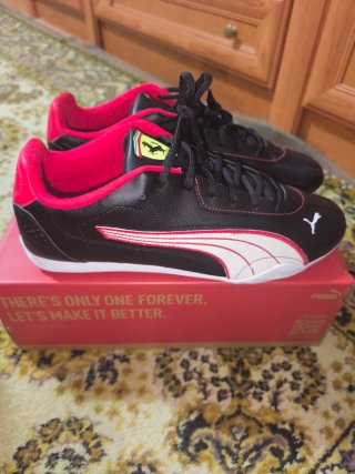 Zapatillas Puma Ferrari Talla 46 Negras Rojas