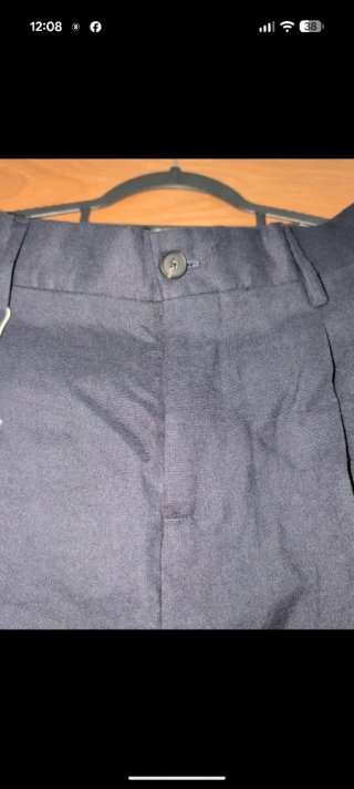 Pantalón de vestir negro caballero