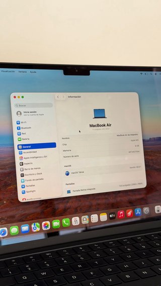 NUEVO Macbook Air M3 13” 256GB