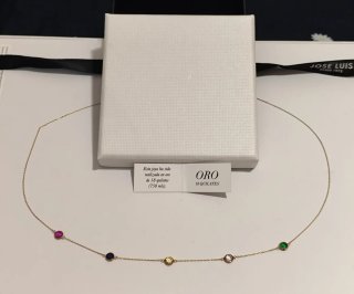 Cadena Oro 18k Multicolor