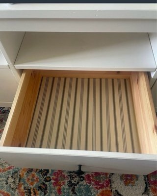 Mueble TV Ikea Pino Blanco