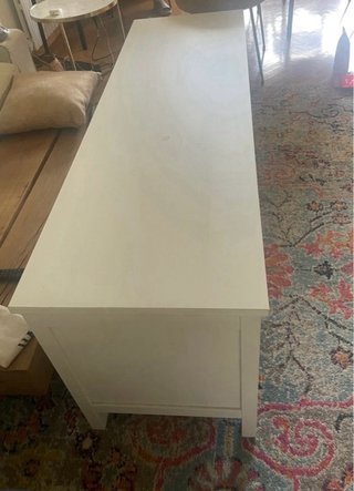 Mueble TV Ikea Pino Blanco
