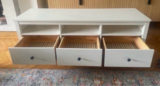 Mueble TV Ikea Pino Blanco