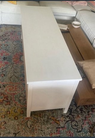 Mueble TV Ikea Pino Blanco